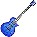 ESP LTD Deluxe EC-1000 Electric Guitar in Swirl Blue Finish
