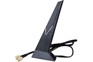 WiFi 6e Antenna for MSI X870 X870E B650 Z790 Motherboard, RP-SMA Connector Desktop Replacement Antennas, 10dBi High Gain Dual