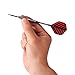 W.M Darts King 90 Percent Tungsten Steel Tip Darts (for Bristle / Normal Dartboard, 22 Gram, Pack of 3)