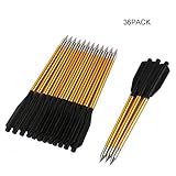 Aluminum Pistol Crossbow Arrows 50-80 Lb 36 Pack