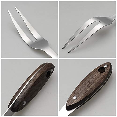 Obston Stainless Steel Carving Fork, BBQ Fork, 1 Piece
