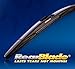 Silblade RB114-B Black Silicone Exact Fitment Rear Wiper Blade, 14