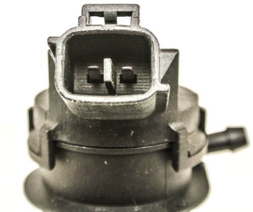 Windshield Washer Pump with Grommet fits - Toyota 4Runner Camry Corolla FJ Cruiser Highlander Land Cruiser Matrix Prius RAV4 Sequoia Sienna Tacoma Tundra Venza Yaris - Lexus CT200h ES300h E350 GS300 GS350 GS430 GS450h GS460 GX460 HS250h IS F IS250 IS350 L - Thumbnail 3