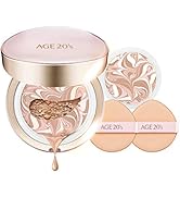 AGE 20's Signature Essence BB & CC Cream Moisture Foundation Cushion Pact + Refill #21 Light Beig...