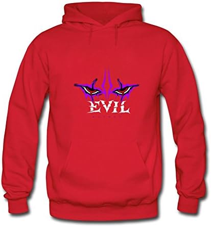 Men Evil Eyes Energy Purple Monster Hoodies