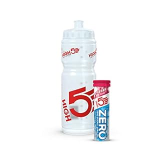 HIGH5 Hydration Starter Kit 750ml Sports Water Bottle With ZERO 10 Tab Berry Hydration Tablets 750ml