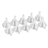 eBoot Mini Plastic Funnel, Pack of 10, Clear