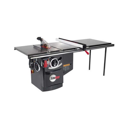 SawStop ICS51230-52 5 HP 230V 60 Hz Cabinet Saw with 52-Inch Industrial T-Glide Fence System