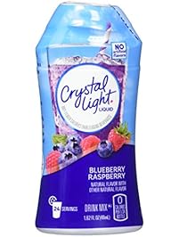 Crystal Light Liquid Drink Mix, Blueberry Raspberry, 1.62 Fl Oz (Pack of 12)