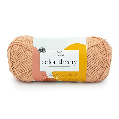 Lion Brand Yarn Color Theory, Soft, Worsted Weight Acrylic Yarn for Knitting, Crochet, and Crafts, Himalayan Salt, 1 Pack