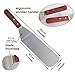 Grilljoy Griddle Accessories, Restaurant Grade, 3 Spatulas, 1 Chopper Scraper, 2 Bottles, 6 Piece Tool Kit for BBQ Grill, Great for Flat Top Cooking, Camping and Tailgating