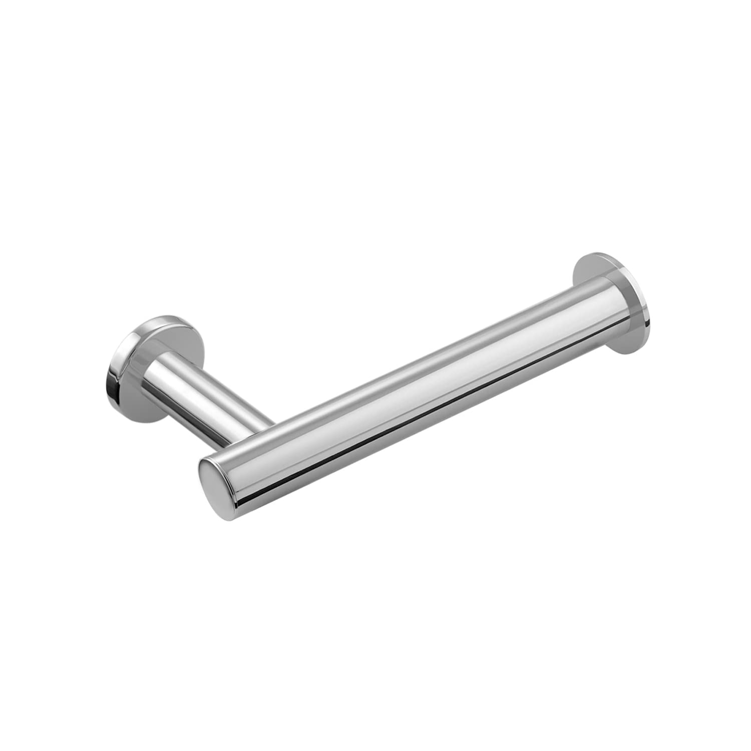 COSMIC Toilet roll holder Light grey Installation with Screws Measures 16 x 9 x 4.5 cm