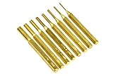 SE 8-Piece Brass Pin Drive Punch Set in a Pouch - ST1032B