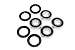 YAMAHA YFZ 450 ATV Bearings & Seals kit both sides Front Wheels 2004-2009