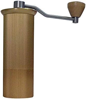 XEOLEO Manual Coffee Grinder Conical Burr Mill Hand Coffee Miller Coffee milling Machine Aluminum (Gold, 45mm)