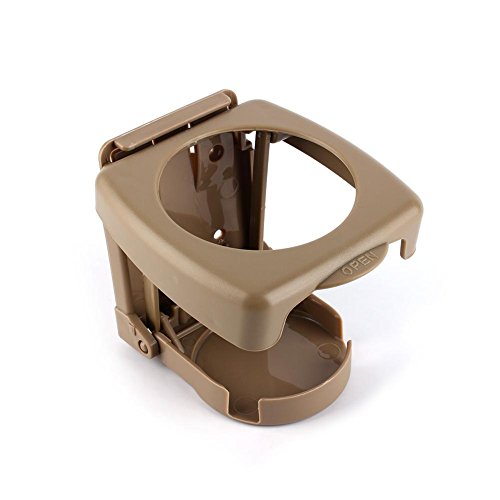 Fdyun 1Pc Universal Car Auto Folding Beverage Drink Cup Bottle Holder Stand Mount