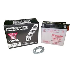 YUASA 12N5.5-3B -Y batterij open 12N5.5-3B open zonder snaren