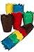 Tulip Cupcake Liners, 150 Brown Parchment Paper Baking Cups, Jumbo or Standard Muffin Liners Pan by PETANI (3 x 2 in, Multi)