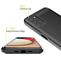 Dzxouui for Samsung A03S Case with 2 Pack Screen