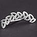 Leaf Climber Earrings Feather Crawler Wrap Bohemian Jewelry (Silver)