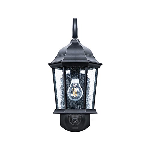 Maximus Video Security Camera & Outdoor Light - Coach Black - Compatible with Alexa