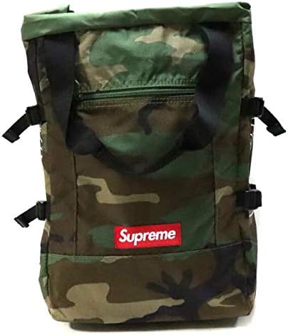 supreme tote backpack woodland camo