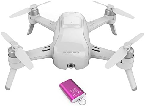 Yuneec Breeze Flying Camera with Two Batteries, Charger and Carrying Case, FREE USB Reader