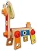 Hape Wooden Basic Building Play Set| Educational Wooden Construction Toys for Kids