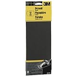 3M Drywall Sanding Sheets 9091NA, Fine Grit, 4.1875 in x 11.25 in, 5-Sheet