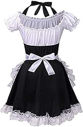 TOONRAIN Women's Maid Costume, Anime Cosplay Dress