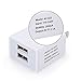 Wall Charger, Ailkin [2-Pack] High Speed Portable 2-Port USB Home Travel Charger Plug Power Adapter for iPhone 7/7 plus, iPad Air, Samsung Galaxy S7/S6, Tablets, HTC, LG, Google Nexus, Nokia and more