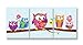 The Kids Room by Stupell Owls On A Branch 3-Pc. Rectangle Wall Plaque Set, 11 x 0.5 x 15, Proudly Made in USA