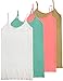 HL California Camisole 4 Way Stretch Seamless Basic Layering Top Pack of 4 *Ships from USA*