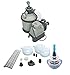 Intex 1200 GPH Krystal Clear Sand Pool Filter Pump Set & Kokido V-Trap Vacuum