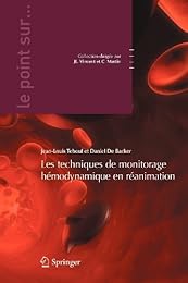 Les  techniques de monitorage hémodynamique en réanimation