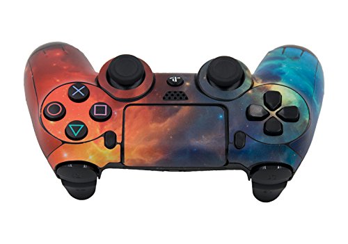 image for SKINOWN PS4 Controller Skin Cosmic Nebular Sticker Vinly Decal Cover f