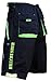 Astek Men's Blue Black MTB BMX Baggy Padded Mountain Bike Shorts
