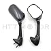 HTTMT MT067-CN Carbon Fiber OEM Aftermarket Mirrors Compatible with 2003-2005 Yzfr6 YZF-R6 2006-2009 Yzfr6S YZF-R6S Motorcycle Replacement [B00L8FNUT4]