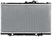 Prime Choice Auto Parts RK795 New Complete Aluminum Radiator