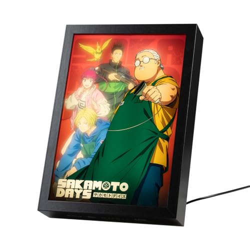 Grupo Erik Sakamoto Days Quadro LED | Lamina Decorativa Illuminata Anime