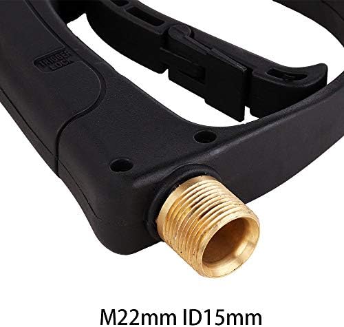 JKJLX Car wash gunCar-Styling Foam Gun Car Wash Pressure Washer Jet Wash Quick Release Adjustable Snow Foam Lance Foam Cannon tools