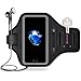 LOVPHONE iPhone 7/8 Plus Armband, Man/Women Running Sport Armband for iPhone 7/8 Plus Suitable for Gym Workout w/Kickstand Key Bag Earbuds Holder Card Slot Case, Water Resistant (Gray)