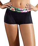 Haby Women's Sports Underwear Boyshort Breathable Wide Waistband