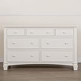 Evolur Cheyenne and Santa Fe Double Dresser, Distress White