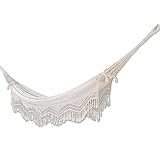 NOVICA HAM0011 Manaus Majesty Hammock, Beige