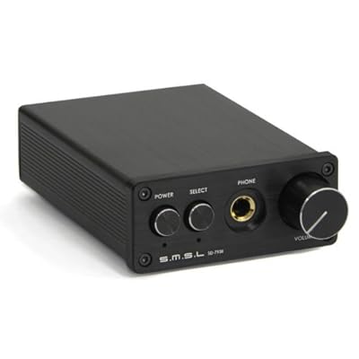 S.M.S.L SD-793II Optical Coaxial DAC Digital to Analog Converter Built-in Headphone Amplifier Black