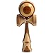 Ingooood Kendama USA Natural Tama Deluxe Pro Toy Catch Game with Extra String and Carrying Holster Including a Beautiful Gift Box