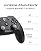 EasySMX 2.4G Wireless Controller for PS3, PC Gamepads with Dual Shock Button Range up to 10m Support PC (Windows XP/7/8/8.1/10), PS3, Android, Vista, TV Box Portable Gaming Joystick Handle（Blackthumb 4