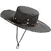 ZPbliss-Outdoor-Bucket-Fishing-Boonie-Hat-Summer-UV-Protection-Sun-Cap-with-Chin-Strap-and-Removable-Top