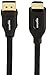 Amazon Basics DisplayPort to HDMI Display Cable, Uni-Directional, 4k@30Hz, 1920x1200, 1080p, Gold-Plated Plugs, 15 Foot, Black